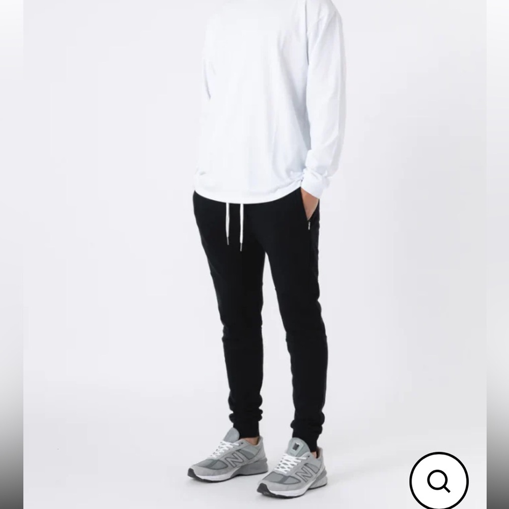 new Zanerobe ORGO SURESHOT FLEECE JOGGER - BLACK